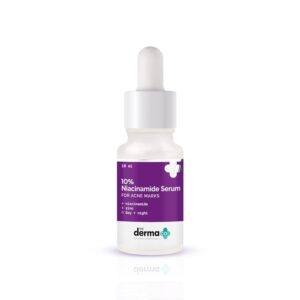The Derma Co 10% Niacinamide Face Serum For Acne Marks And Acne Prone Skin For Men and Women  (10 ml)
