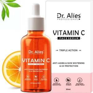 Dr. Alies Professional Vitamin C Face Whitening Serum | Skin Brightening & Anti-aging Formula | Unisex  (30 ml)